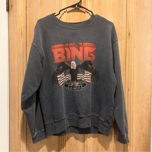 Anine Bing Eagle Sweatshirt Large
